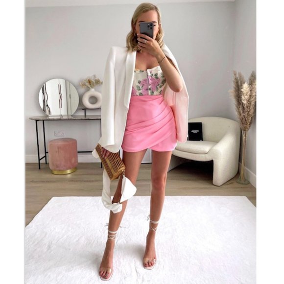 BLOGGER'S FAVE! Zara Floral Corset Top Sz XS, S, M, L NWT - Picture 10 of 17